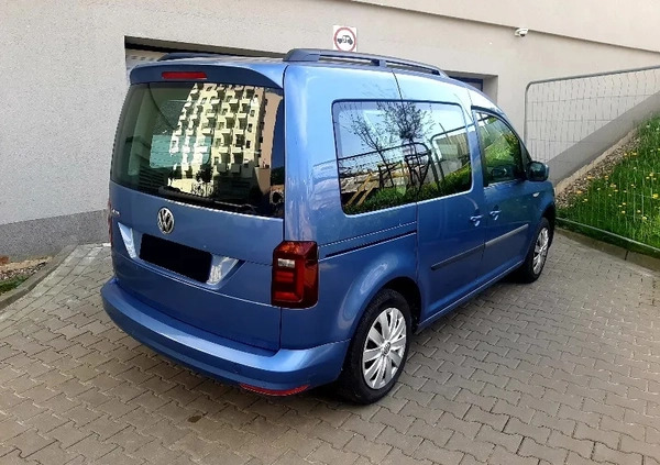 Volkswagen Caddy cena 93900 przebieg: 129500, rok produkcji 2019 z Sulejów małe 379